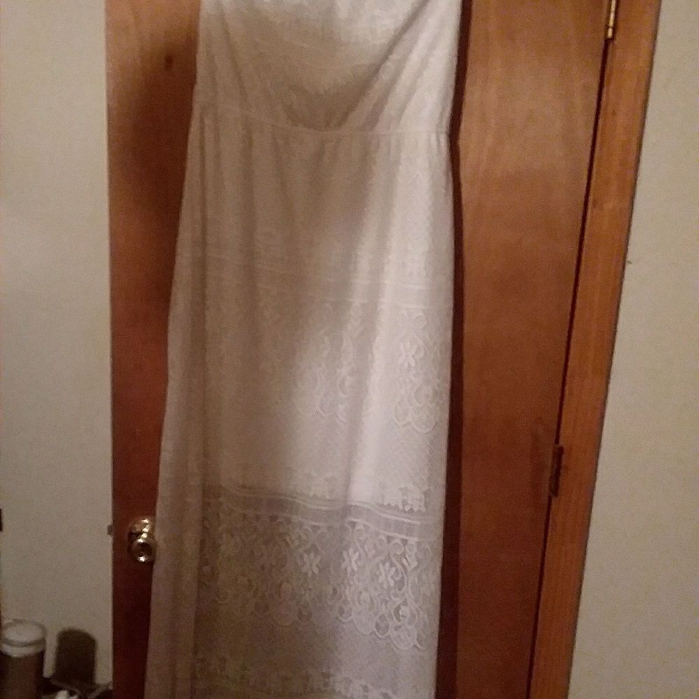 Strapless dress